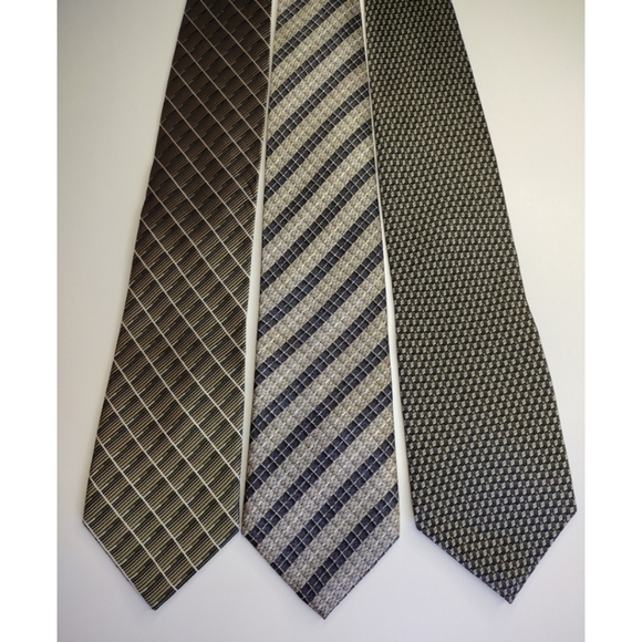 Bundle of 3 silk ties - Picture 1 of 8